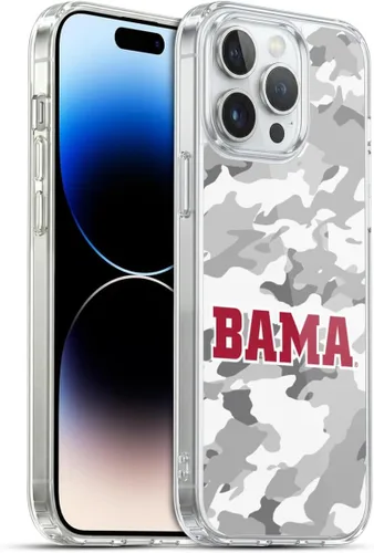 Miniatura 28 de Head Case Designs Funda de gel suave con licencia oficial de la Universidad de Alabama UA Collage compatible con Apple iPhone 13 Pro Max