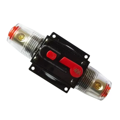 Miniatura 9 de ZOOKOTO 20 A 30 A 40 A 50 A 60 A 80 A 100 A 150 A 200 A 250 A 300 A interruptor de circuito con soporte de fusibles de reinicio manual para auto