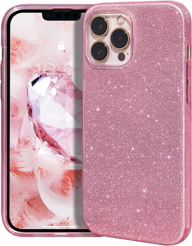 Miniatura 69 de MATEPROX - Funda compatible con iPhone Air de 6.5' [2025], carcasa protectora de 3 capas con purpurina brillante y tendencia, anti-arañazos y a