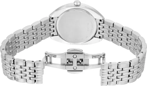 Miniatura 4 de Bulova Reloj de cuarzo plateado con pantalla analógica 96R212 para mujer, plateado, Moderno
