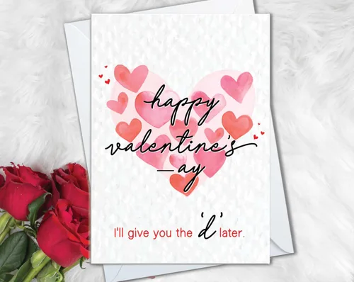 Miniatura 2 de Tarjeta de San Valentín sucia para ella, divertida y sexy tarjeta de San Valentín para adultos, novia, esposa, tarjeta de amor traviesa y obscena