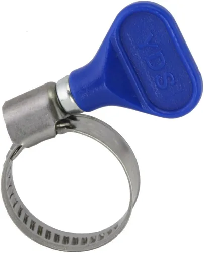 Miniatura 14 de YDS Abrazadera de manguera W2 de acero inoxidable, llave de giro, 0.315-0.472 in (5/16" a 1/2") diámetro ranger, 0.354 in ancho de banda