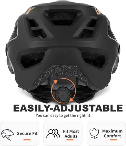 Miniatura 7 de NTA 8776 E-Bike & Mountain Bike - Casco para adultos y jóvenes, casco de ciclismo E-MTB para hombres y mujeres (20.5-23.6 in)