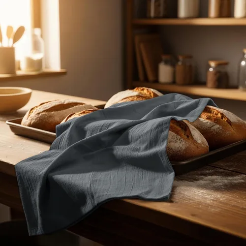 Miniatura 8 de Utopia Kitchen Toallas de Saco de Harina Gris Claro [Paquete de 12 - 28 x 28 Pulgadas] Paños de Té de Algodón 100% para Limpiar y Secar - Paño