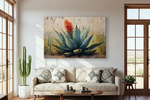 Impresiones en lienzo de Arizona de pequeño a extra grande, paisajes del desierto de Sonora, comedor, dormitorio, baño, sala de estar, arte de pared