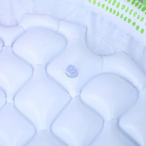 Miniatura 9 de Asixxsix Piscina inflable para bebés, redonda de 23.6 pulgadas, parte inferior acolchada suave, inflado rápido, multiusos para niños, niños pequeños