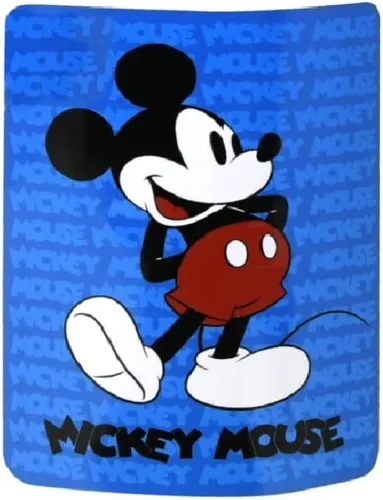 Miniatura 2 de Mickey - Manta de forro polar de 45 x 60 pulgadas Divertida manta de forro polar de Mickey Mouse para niñas y niños Funda de cama de tela ligera