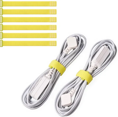Miniatura 10 de Correas de cinta de almacenamiento Wrap-It - 12.7 cm (paquete de 8) Coral - Organizador de cables de electrodomésticos y bridas para cargadores