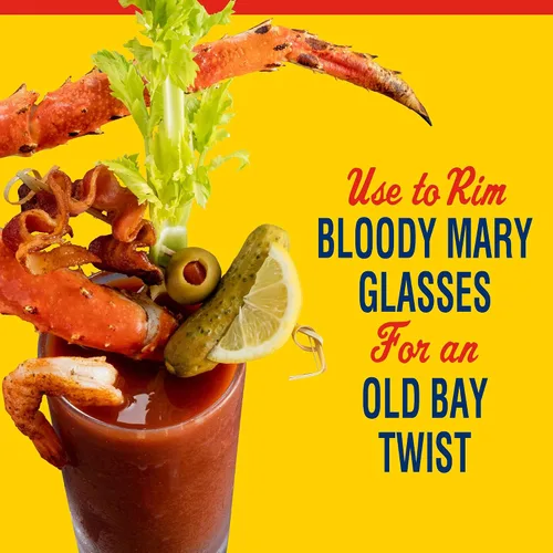 Miniatura 6 de OLD BAY Condimento, 24 onzas, un recipiente de 24 onzas de condimento multiusos OLD BAY con mezcla única de 18 especias y hierbas para cangrejos