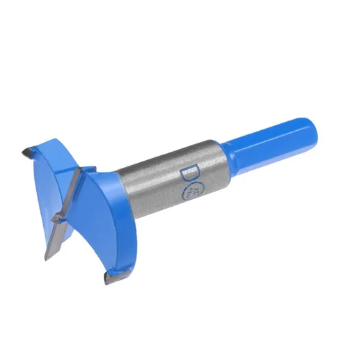 Miniatura 32 de Taladro de posicionamiento de la broca de perforación de 0.591 in Forstner Brocas de carburo de tungsteno Agujero de madera Sierra Bisagra Broca