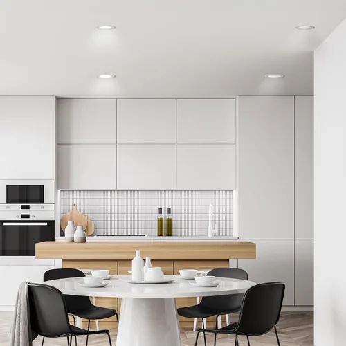 Miniatura 8 de Feit Electric Lámpara empotrable inteligente WiFi de 4 pulgadas con caja de conexión, RGBW que cambia de color + blanco sintonizable, compatible