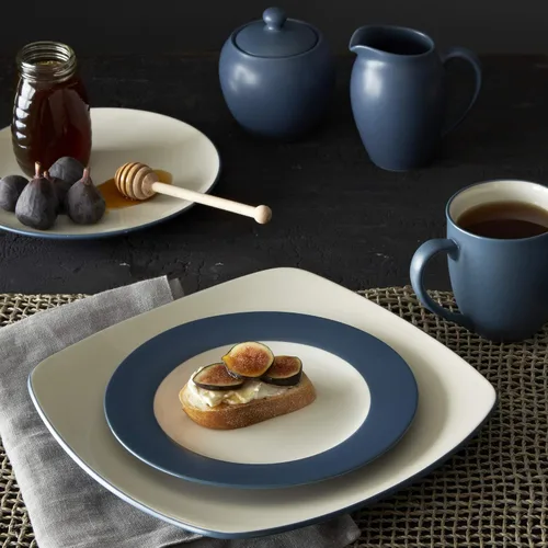 Miniatura 2 de Noritake Colorwave Blue - Juego de 4 piezas para colocar cuadrado