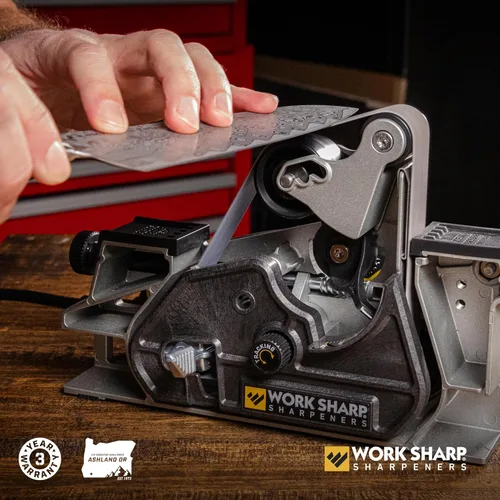 Miniatura 7 de Work Sharp Ken Onion Edition - Afilador de cuchillos y herramientas Elite Mk2 - Sistema de afilado de cuchillos ajustable con accesorio