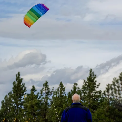Miniatura 6 de In the Breeze. Cometa para deporte aéreo., Arcoiris (Rainbow)