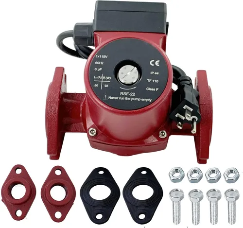 Miniatura 15 de UPS26-99FC 52722512 Bomba de circulador de agua/bomba de caldera 1/6HP Compatible con calefacción radiante, calefacción hidrónico, calefacción