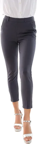 Miniatura 2 de Marycrafts - Pantalones de vestir elásticos para mujer, para trabajo, negocios o hacer yoga, fáciles de poner