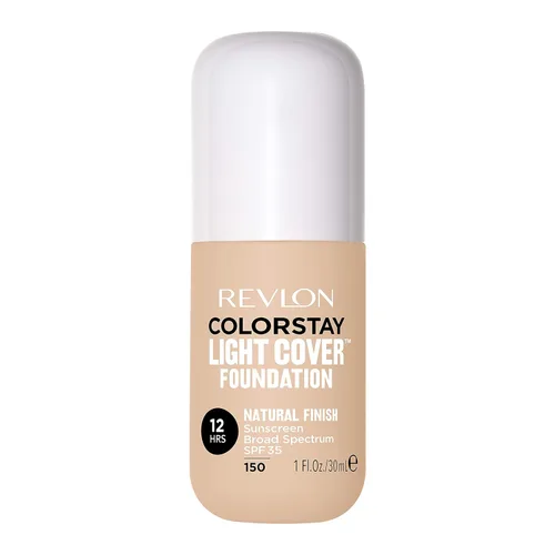 Revlon ColorStay - Base líquida de cobertura ligera, maquillaje hidratante de larga duración sin peso con SPF 35, cobertura ligera y media para
