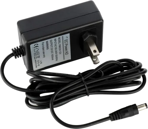 Miniatura 6 de Adaptador de CA de fuente de alimentación de 9.8 pies 12V 1A para Yamaha PSR, YPG, YPT, DGX, DD, EZ y P Serie de Teclado Digital
