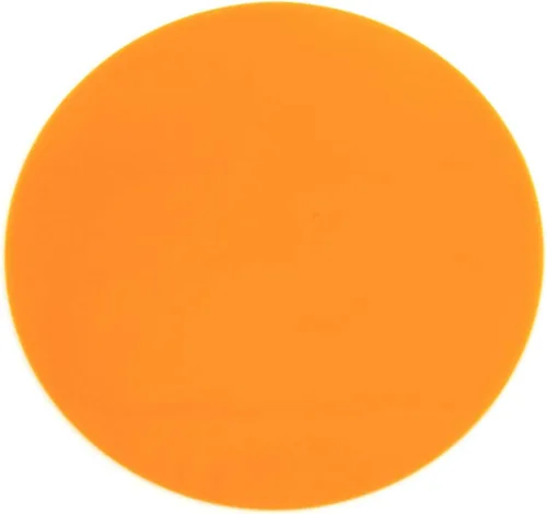 Juego de 3, agarre de silicona para frascos, almohadillas multiusos para abrebotellas y tapas de botellas, posavasos redondos de cocina (naranja)