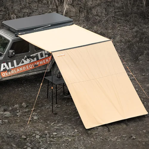 Miniatura 11 de ALL-TOP Toldo Cuarto de Ducha con Tapete de Piso Plegable, 3.3 pies x 3.3 pies, Refugio Privado Baño con Techo, Luz LED, Tubo de Drenaje, Baño