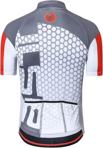 Miniatura 183 de Nuevo Pro cremallera completa hombres ciclismo Jersey manga corta Riding Shirt USA