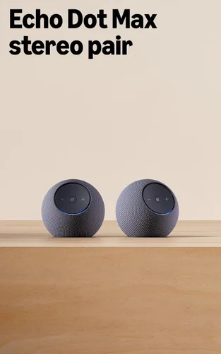 Miniatura 12 de Amazon Echo Dot Max (modelo más reciente): parlante Alexa con sonido que llena la habitación y graves casi 3 veces más potentes, ideal para salas