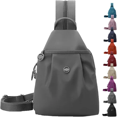 Miniatura 7 de Preferablen Waterproof 2-Way Commuter Bag, Large Capacity Oxford Convertible Shoulder Travel Bag, Anti-Theft Travel Tote, Small Backpack Purse