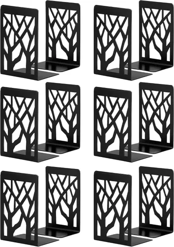 Miniatura 12 de Soporte para libros, sujetalibros, extremos de libros para estantes, sujetalibros para estantes, sujetalibros, extremos de libros para libros