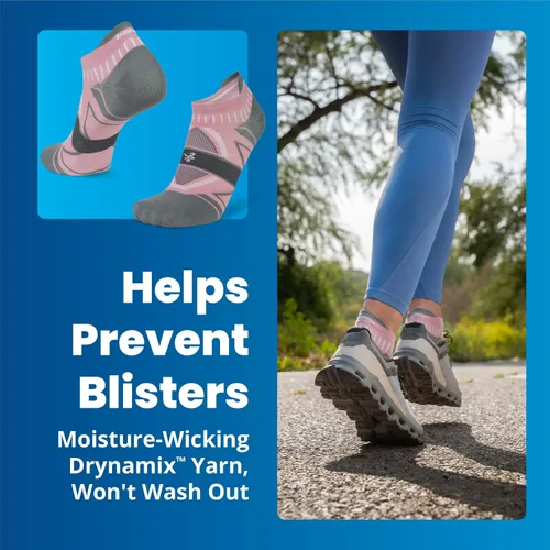 Miniatura 3 de Balega para mujeres - Calcetines deportivos para correr, de rendimiento, invisibles, absorbentes (1 par)