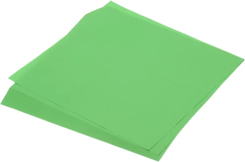 Miniatura 112 de MECCANIXITY 100 hojas de papel de origami de doble cara de 8 x 8 pulgadas (7.9 x 7.9 in), hoja cuadrada para proyectos de manualidades, Pasto verde