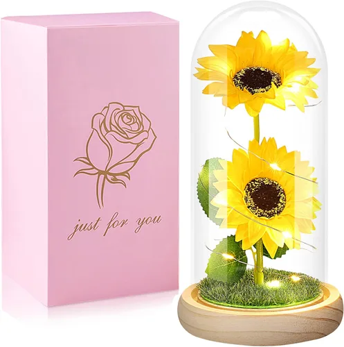 Regalos de cumpleaños para mujeres, Día de la Madre, regalos de girasol para mamá de hija, regalos para mamá para mujeres, hermana, abuela, esposa,