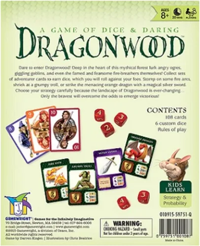 Miniatura 3 de Dragonwood A Game of Dice & Daring, Juego de mesa