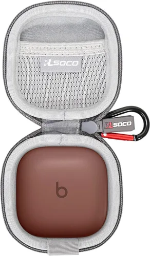 Miniatura 5 de RLSOCO Funda de transporte para auriculares inalámbricos con cancelación de ruido Beats Fit Pro/Fit Pro x Kim Kardashian True - Gris (solo funda)