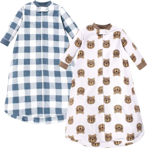 Miniatura 4 de Hudson Baby - Saco de dormir unisex de manga larga para bebé de forro polar Árbol de Navidad