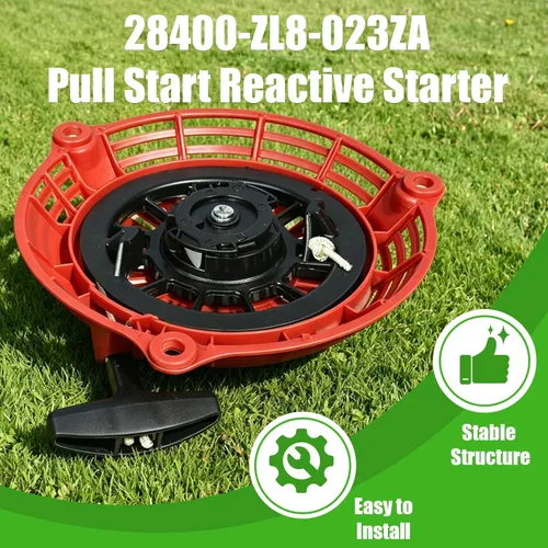 Miniatura 2 de 28400-ZL8-023ZA Reemplazo de arranque reactivo de arranque para HRR216 HRX217 GCV135 GCV160 EN2000 EN2500 Motor de motor generador para motores