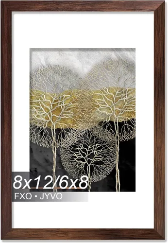 Miniatura 26 de Fxojyvo Marco de Fotos de 4x6, Muestra Foto de 3.5x5 con Paspartú o 4 x 6 Sin Paspartú, Liviano y de Alta Transparencia Marco de 4 por 6 para Pared