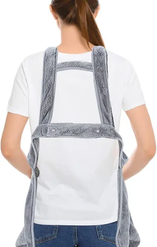 Miniatura 6 de Portador para gatos y mascotas, delantal, chaleco suave, bolsa de transporte para mascotas en el hombro para mascotas, para mascotas, bolsa frontal