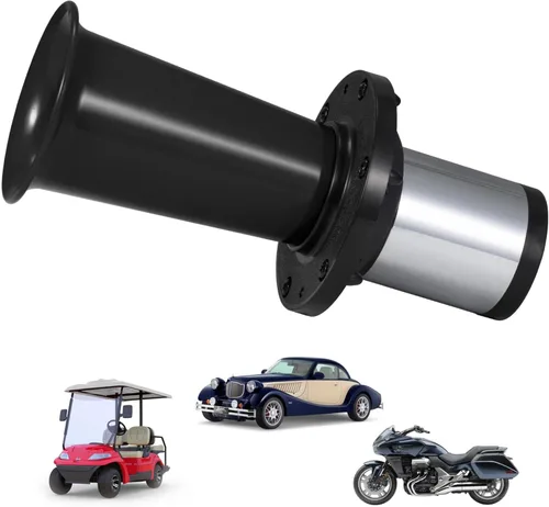 Miniatura 10 de Bocina de aire OOGA antigua Ahooga vintage clásica de estilo antiguo para escuela, 12V, 110dB, Banhao, para auto, automóvil, camión, divertida, roja