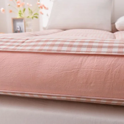 Miniatura 6 de Colchón de futón japonés grueso, cama portátil para adultos, cama de invitados enrollable, tapete de sofá para camping, parque y césped, tapete