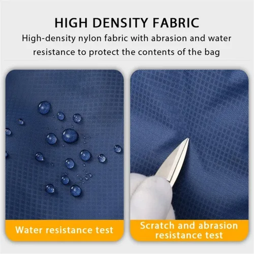 Miniatura 7 de Mochila plegable portátil, mochila plegable para montañismo, mochila ultraligera para ciclismo al aire libre, mochila de senderismo para viajes Negro