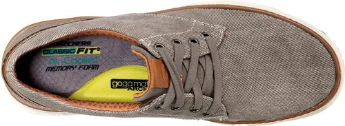 Miniatura 5 de Skechers de lona Moreno Oxford para hombre