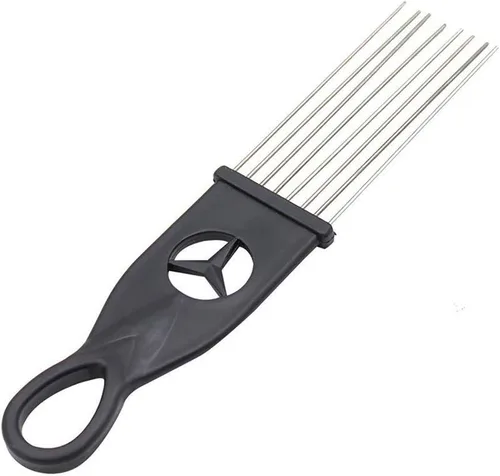 Miniatura 7 de EASTROCK Acero inoxidable Guiro Shaker 12" 4" Instrumento de percusión con raspador, acompañamiento de banda profesional Martillo de arena Guiro
