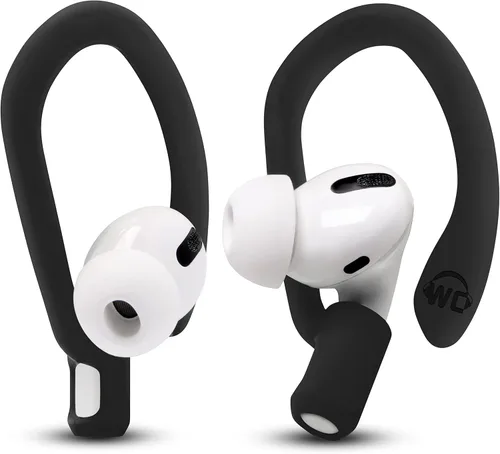 Miniatura 14 de WC HookZ - Ganchos sobre la oreja patentados y mejorados para AirPods Pro 1, 2 y AirPods 1, 2 y 3 - Incluye dos pares de tamaños en el paquete