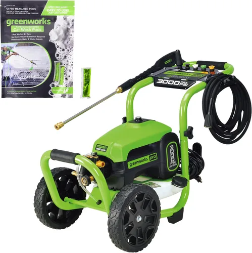 Miniatura 13 de Lavadora a presión Greenworks de 1500 PSI 1.2 GPM (vertical portátil) Certificada PWMA
