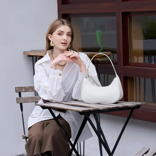 Miniatura 2 de Bolso de hombro a la moda para mujer, lindo bolso de mano, mini bolso de mano para uso diario, trabajo, viajes, salidas casuales