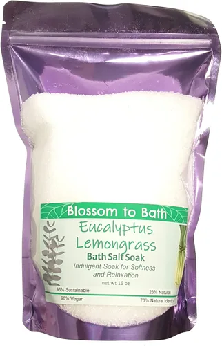 Miniatura 11 de Remojar sal de baño de azúcar morena e higos (16 onzas) – Fragancia natural – es perfecto para la relajación de cuerpo completo, remojo de pies