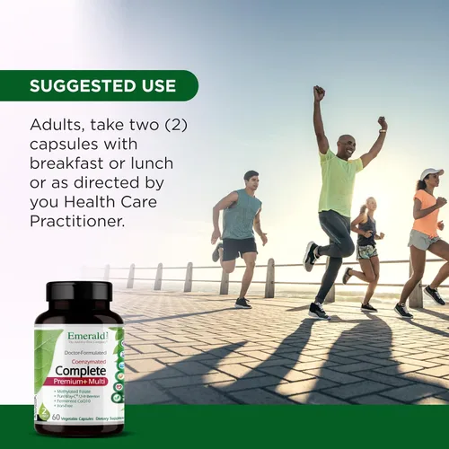 Miniatura 5 de EMERALD LABS Multivitamínico completo de alta calidad para apoyo digestivo e inmunológico con vitamina C como PureWay-C, complejo de vitamina B