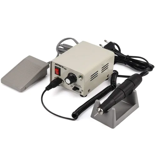 Fuerte 90 65 W 35000 RPM profesional máquina de taladro de uñas de acero inoxidable pedicura uñas pulido manicura máquina