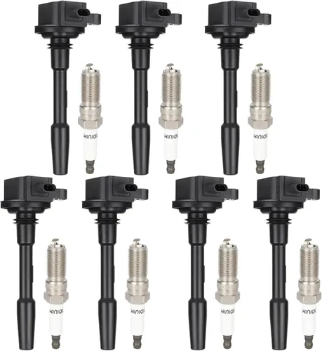 Miniatura 20 de ECCPP UF765 4 bobinas de encendido con 4 bujías de iridio A4 Q5 2014-2020 l4 2.0L 1.8L UF765