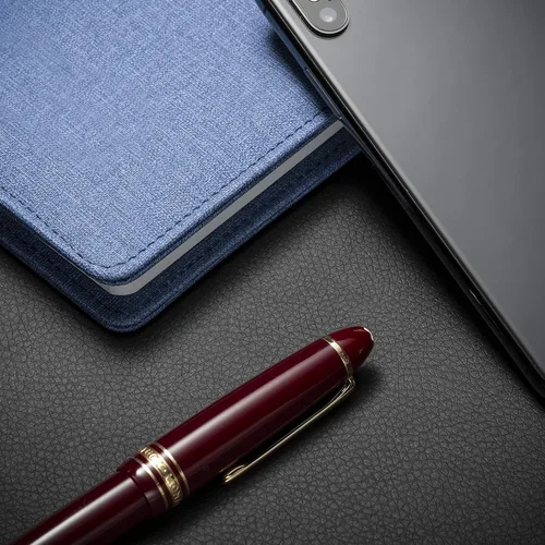 Miniatura 5 de Nekmit Almohadilla de cuero para escritorio, 36 x 20 pulgadas, plana, antideslizante, impermeable, color negro